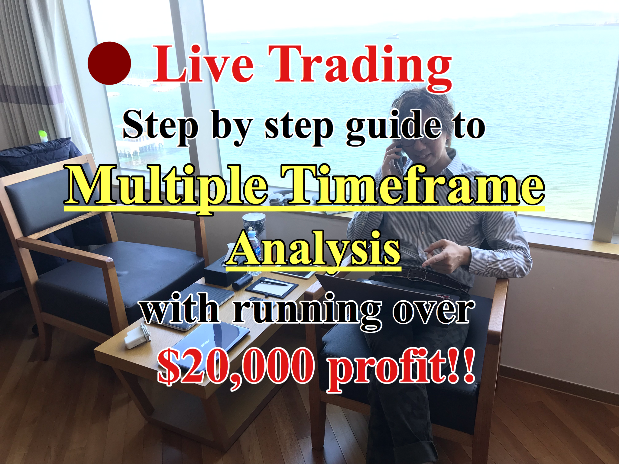 Step by step guide to Multiple Timeframe Analysis with running over $20,000 profit!